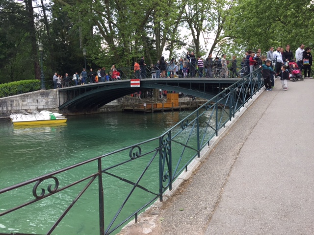 Pont des Amours em Annecy