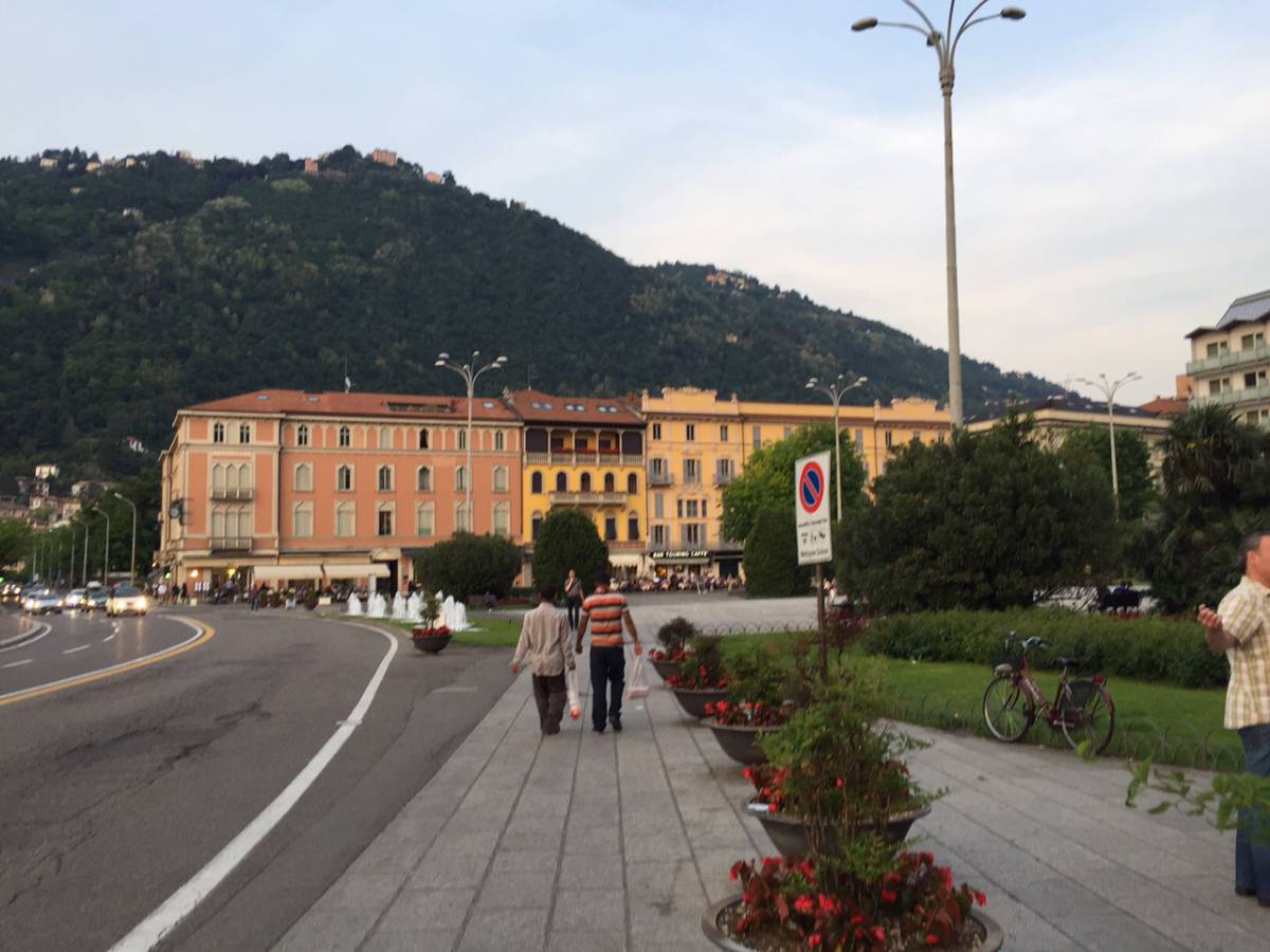 Lago Como na italia