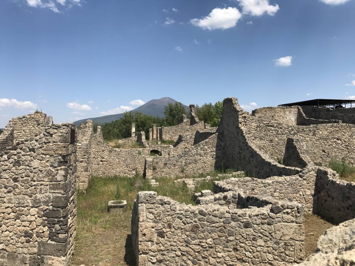 Ruinas Casas De Pompeia