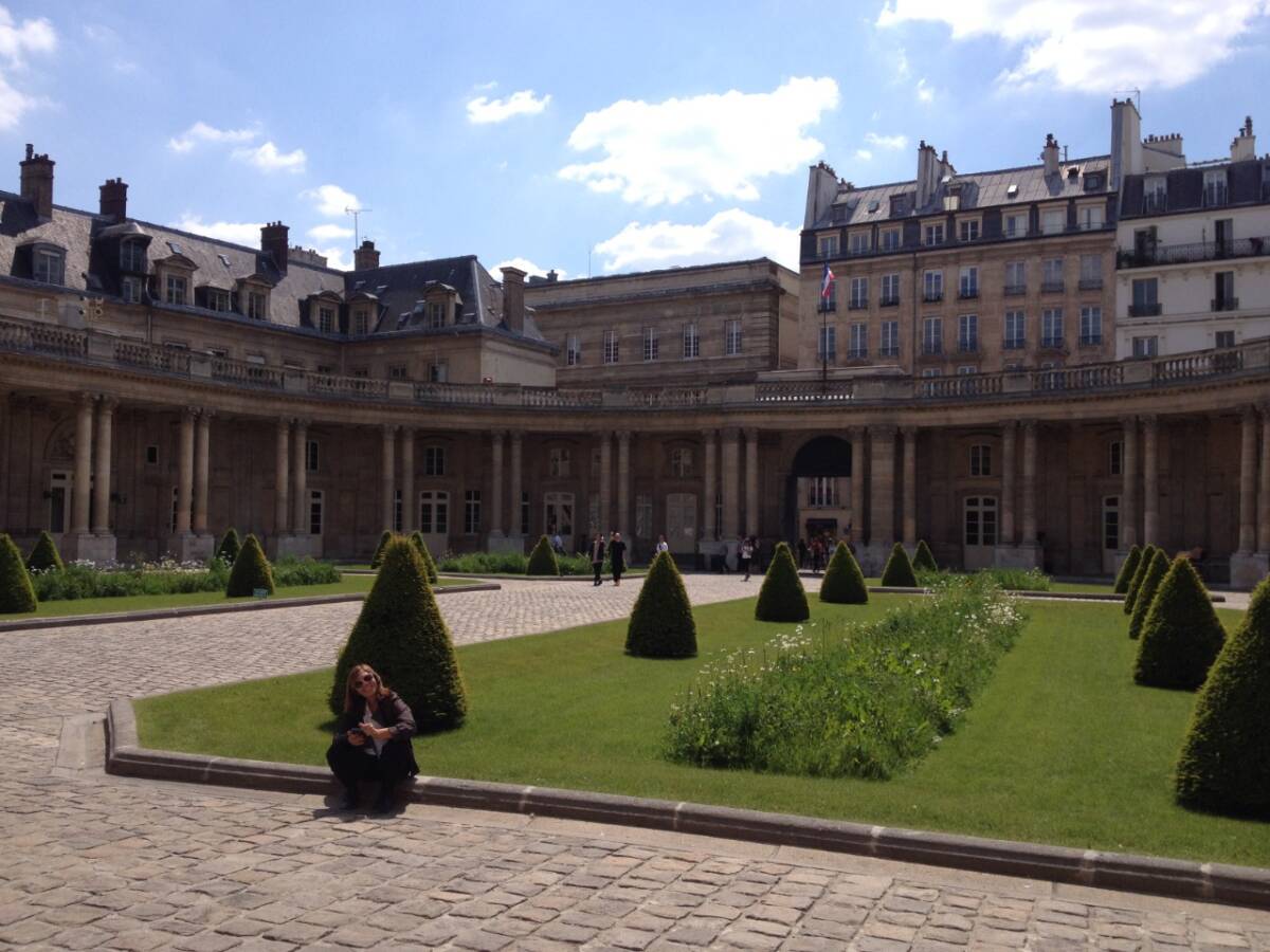 Jardin Lazare Rachiline Ex De L´hotel Donon