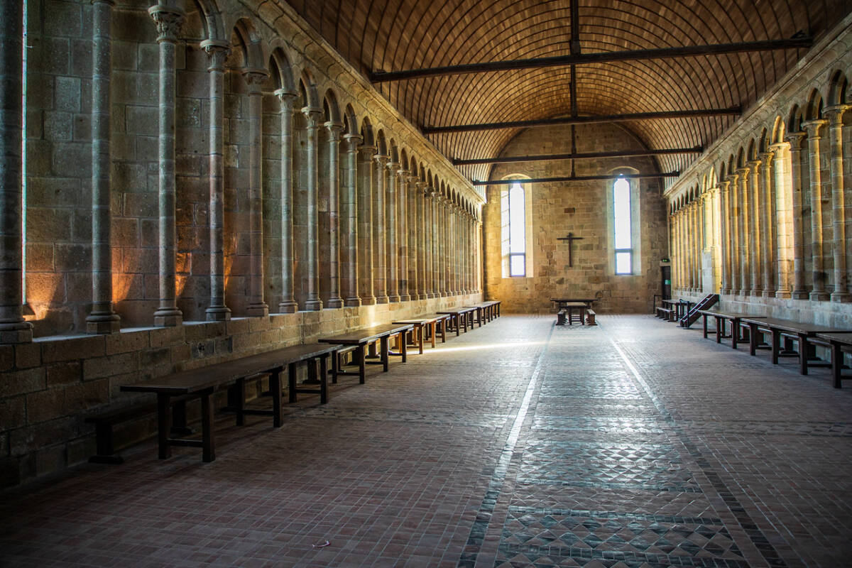 Abadia Interior Refeitorio 4