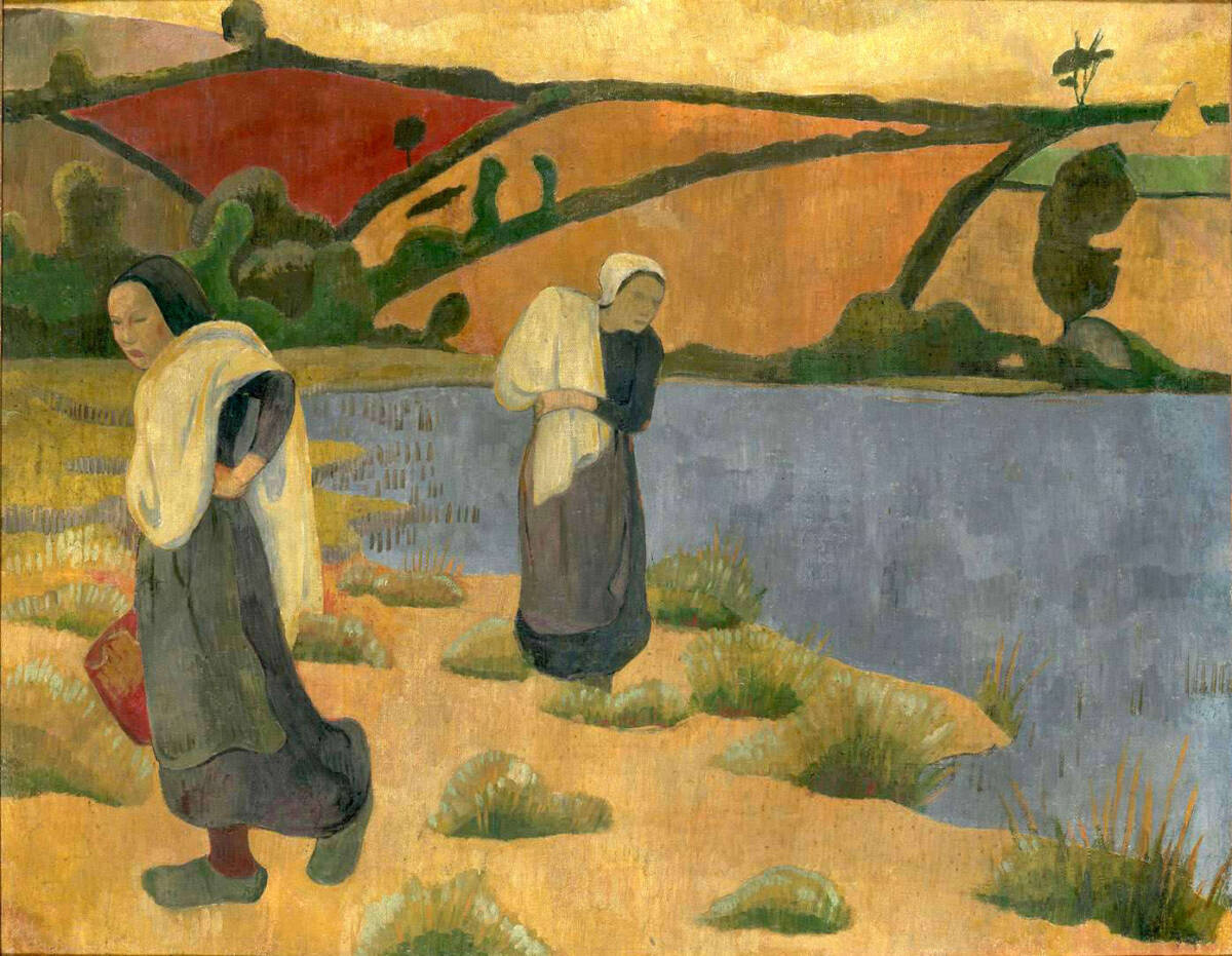 Paul Serusier Les Laveuses A La Laita