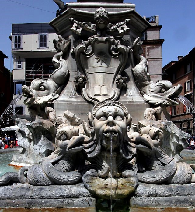 Fontana Piazza Della Rotonda